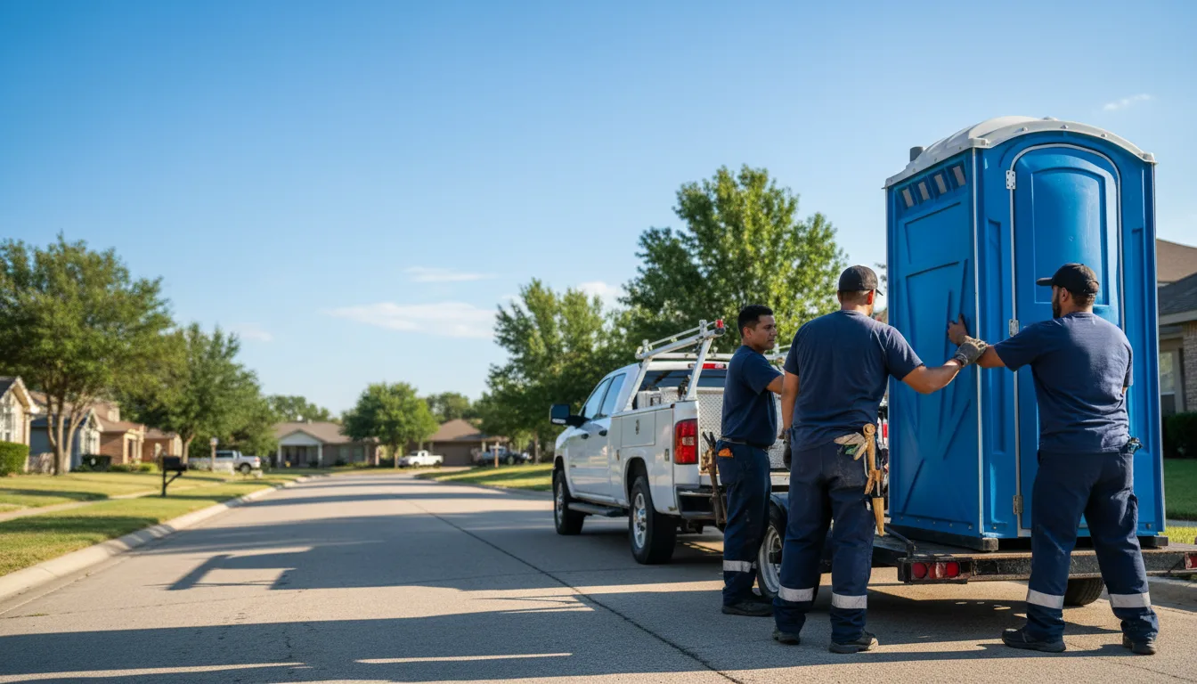 Portable Toilet Rental in Winnfield, LA near me